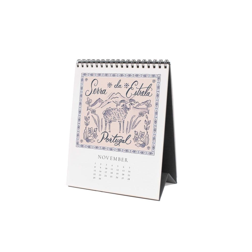 Cheese 2026 Easel Desk Calendar Eleventh Alternate Image