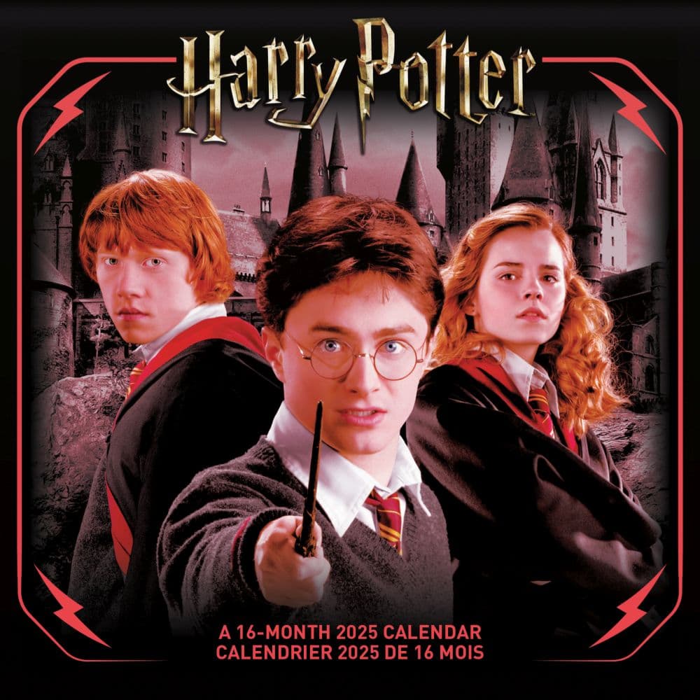 Harry Potter 2025 Wall Calendar Main Image