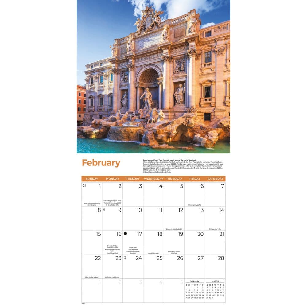 Italy 2026 Wall Calendar Second Alternate Image