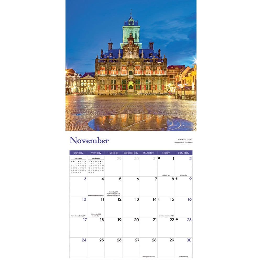 Netherlands 2024 Wall Calendar