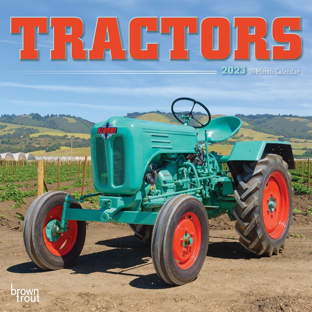 Tractors 2023 Mini Wall Calendar - Calendars.com