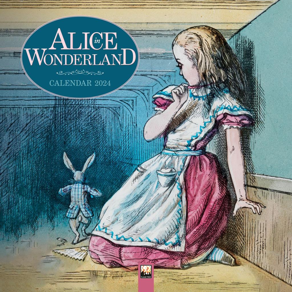 Alice In Wonderland Science 2024 Wall Calendar