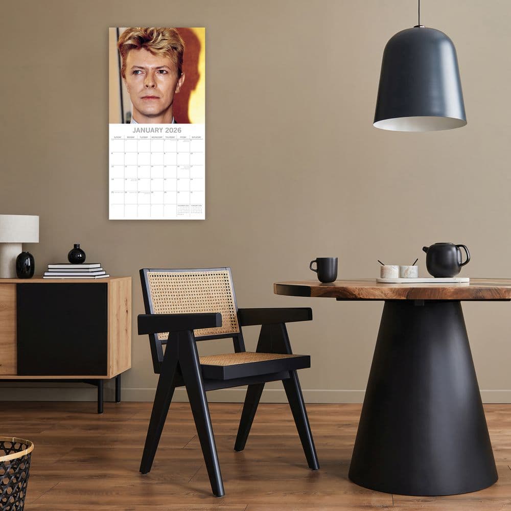 David Bowie 2026 Wall Calendar Second Alternate Image