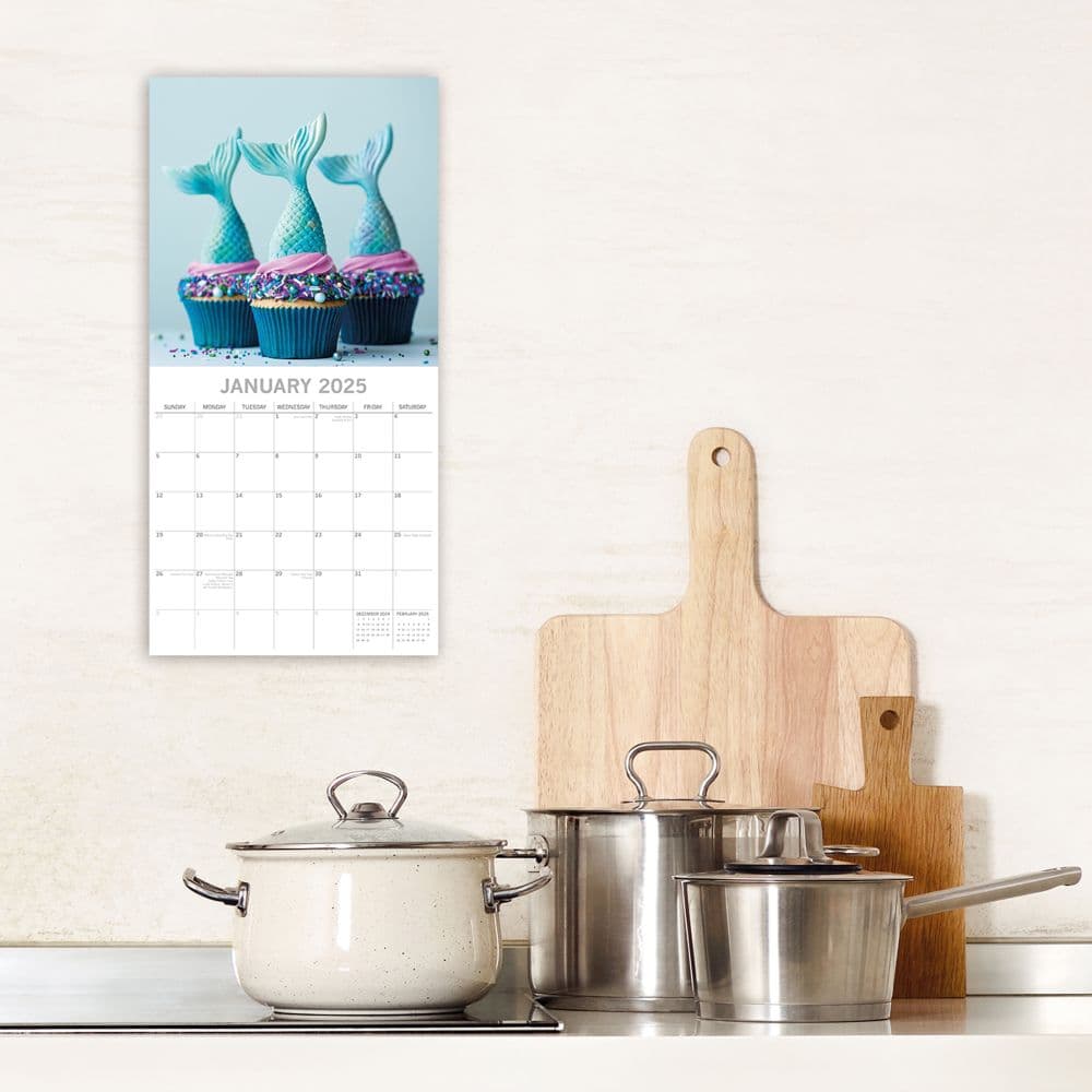 Hello Cupcake Wall Calendar 2025 Images References :