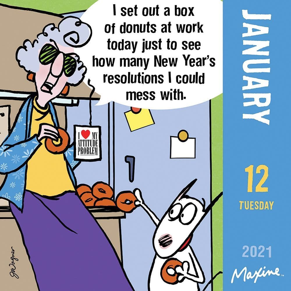 Maxine Desk Calendar