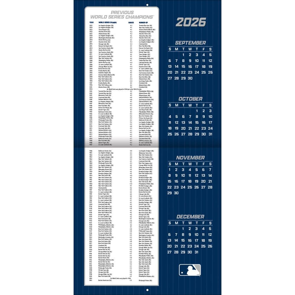MLB New York Yankees 2027 Wall Calendar Second Alternate Image