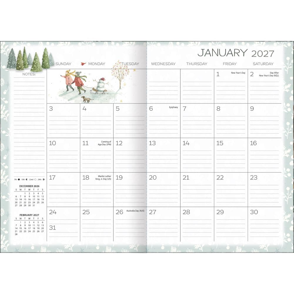 Blissful Moments 2027 Monthly Planner by Lisa Audit Second Alternate Image