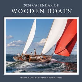 Wooden Boats 2024 Wall Calendar