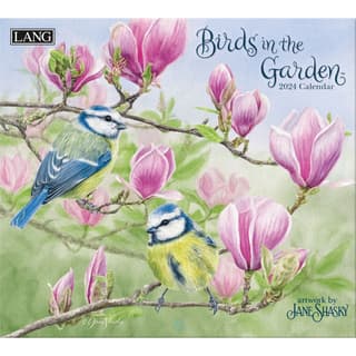 Feathered Friends 2024 Wall Calendar: Watercolor Bird