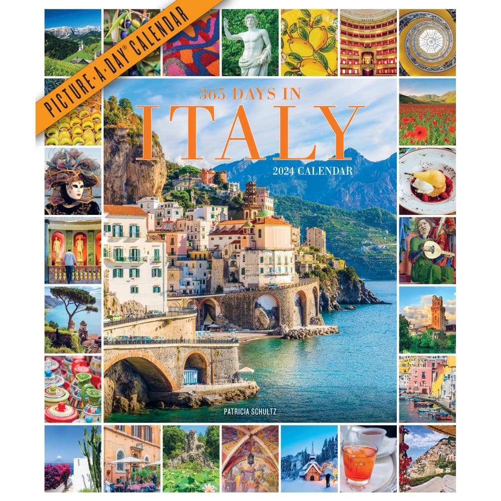 Italy 365 Days 2024 Wall Calendar Main Image
