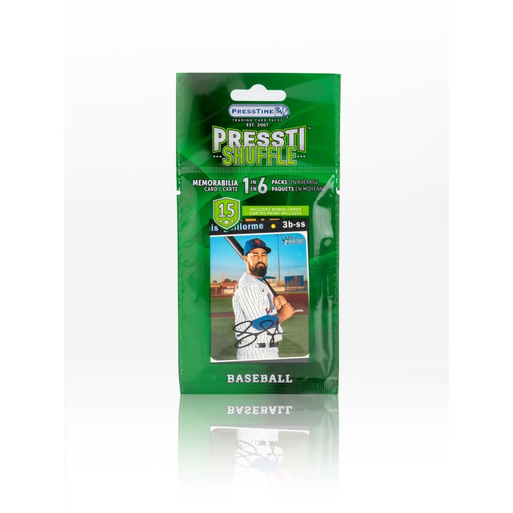image Baseball PresstiShuffle 15-Card Mystery Pack Main Product Image