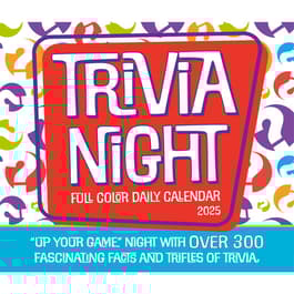 Trivia Night 2025 Desk Calendar