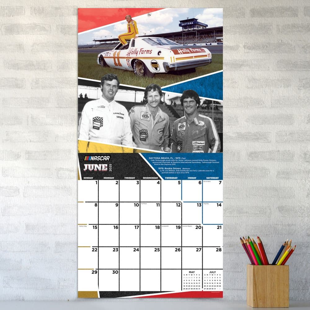 Nascar Heritage 2025 Wall Calendar Third Alternate Image