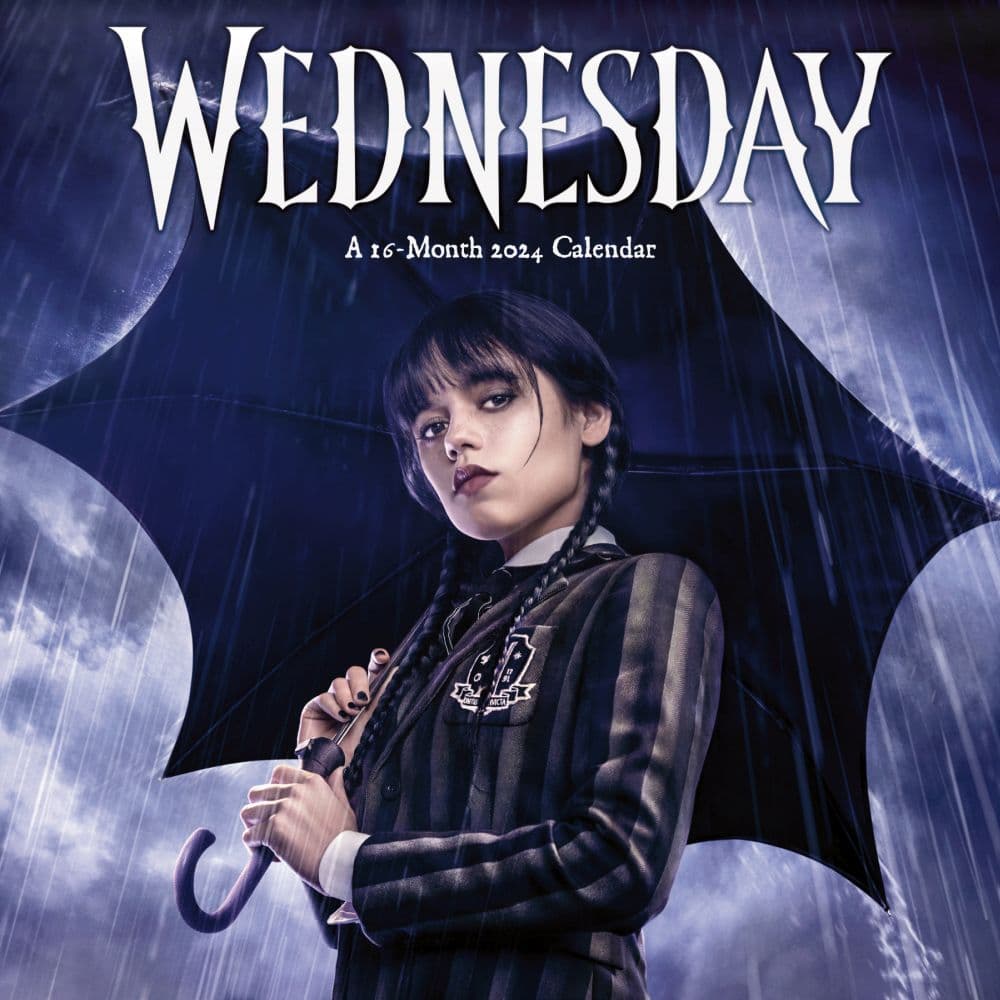 Wednesday TV 2024 Wall Calendar - Calendars.com