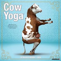 image Cow Yoga 2026 Wall Calendar Main Image