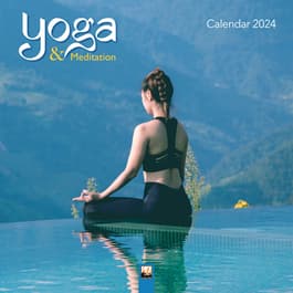 Yoga And Meditation 2024 Wall Calendar