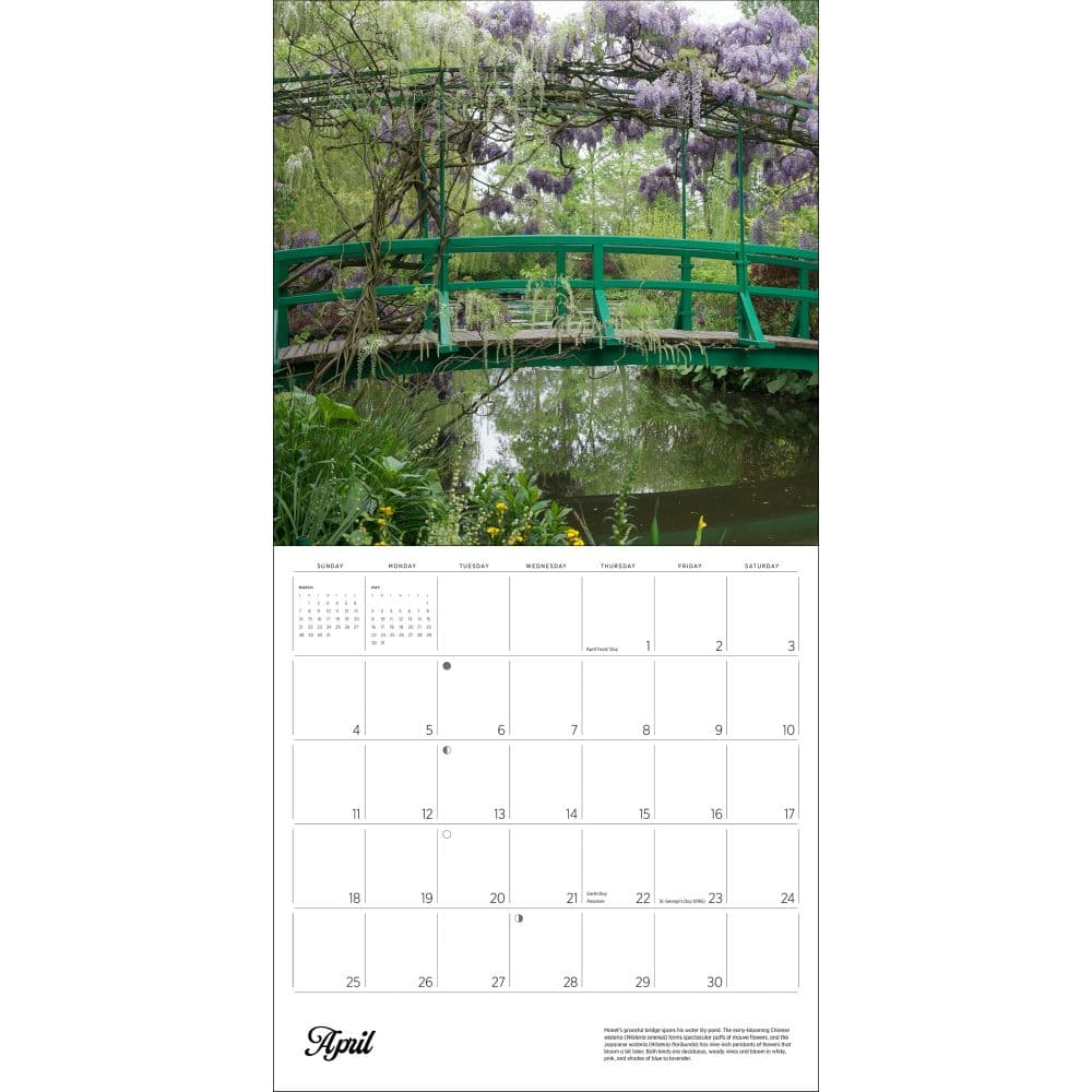 Monets Passion 2027 Wall Calendar by Elizabeth Murray Fifth Alternate Image