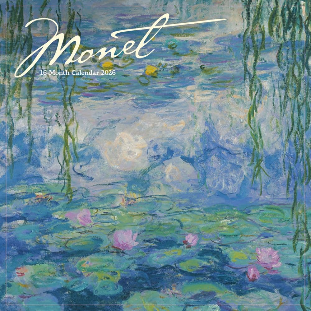 Monet 2026 Wall Calendar Main Image