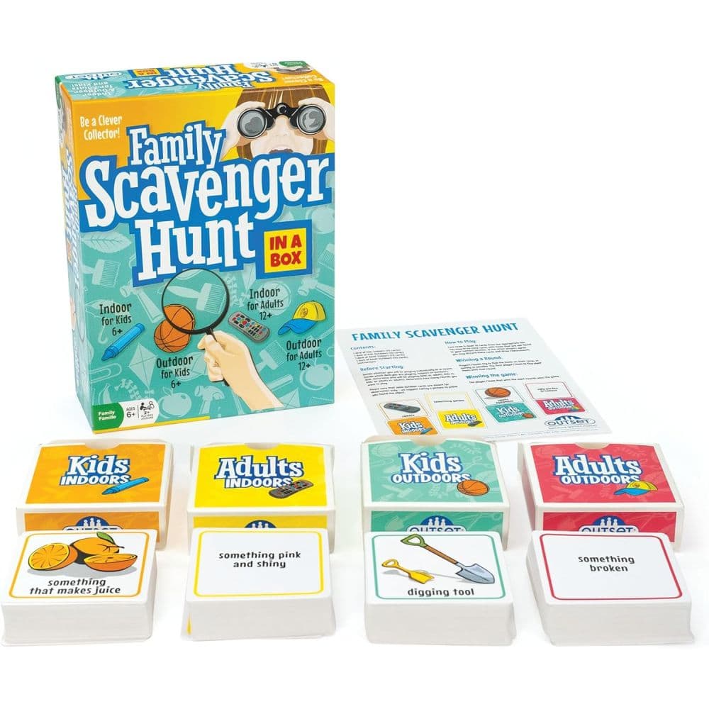 Outset Media Family Scavenger Hunt Game Second Alternate Image