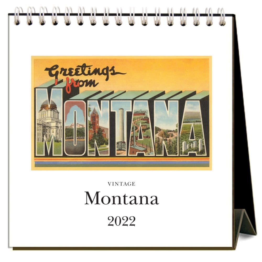 Montana 2022 Desk Calendar