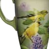image Goldfinches And Lilacs Latte Mug by Susan Bourdet Alternate Image 1