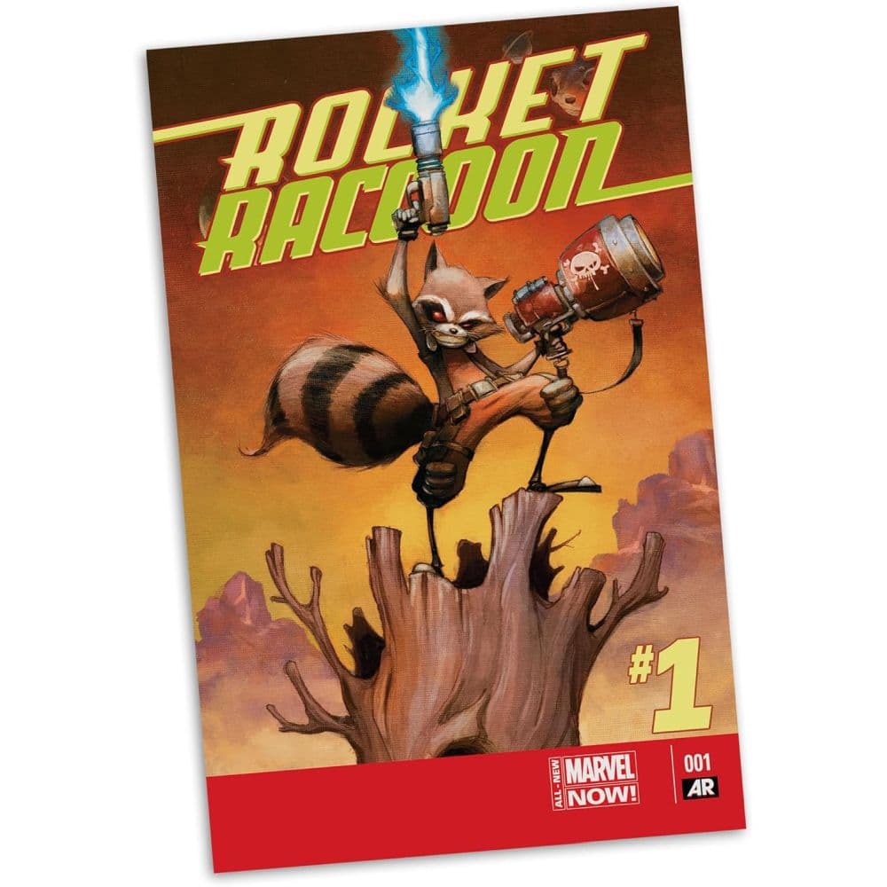 Marvel Collection 1:6 Rocket Raccoon A Chasing Tale Posed Figure Third Alternate Image