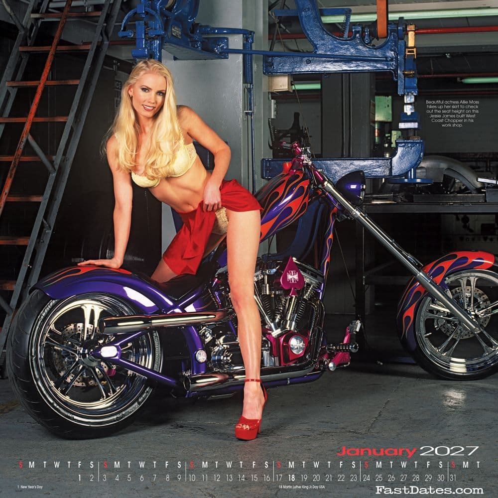 Iron and Lace 2027 Wall Calendar Third Alternate Image