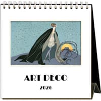image Art Deco 2026 Easel Desk Calendar