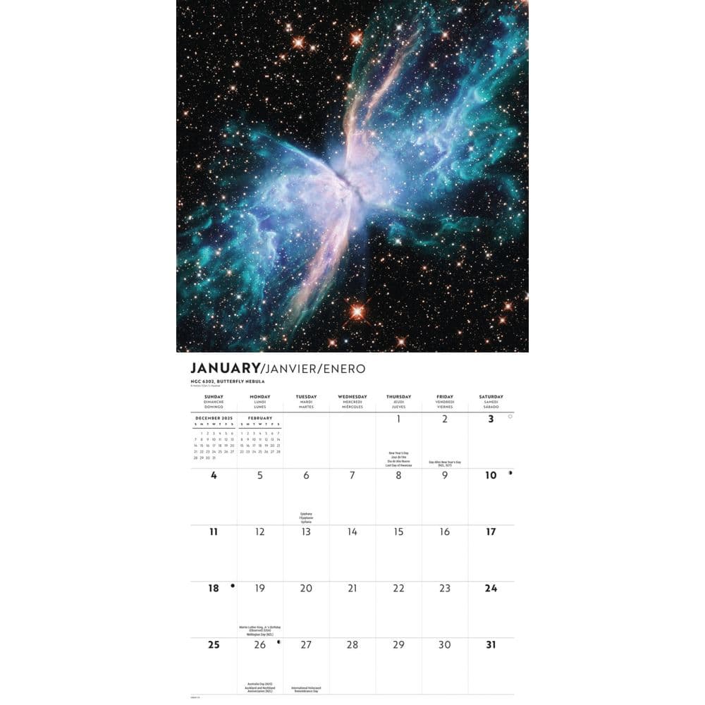 Astronomy 2026 Wall Calendar Second Alternate Image
