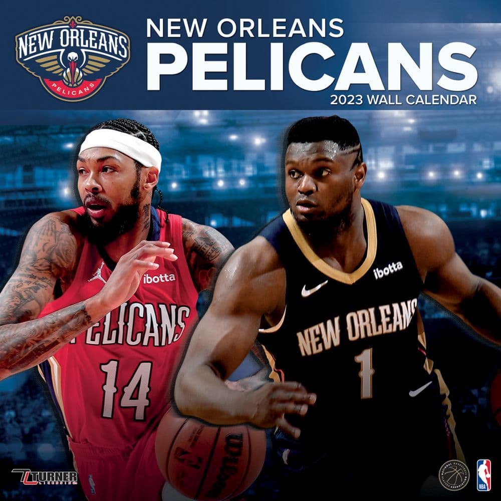 New Orleans Pelicans 2023 Wall Calendar