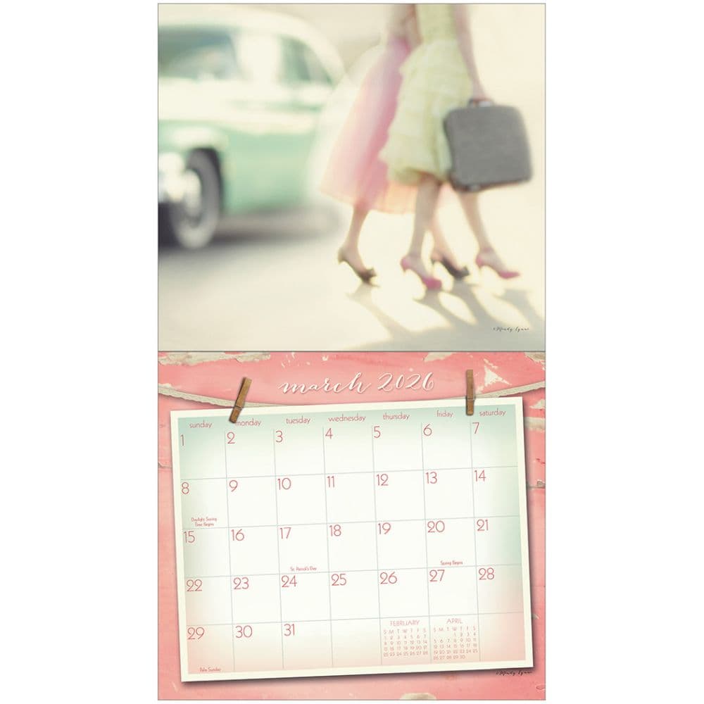 Vintage Pink by Mandy Lynne 2026 Wall Calendar Second Alternate Image