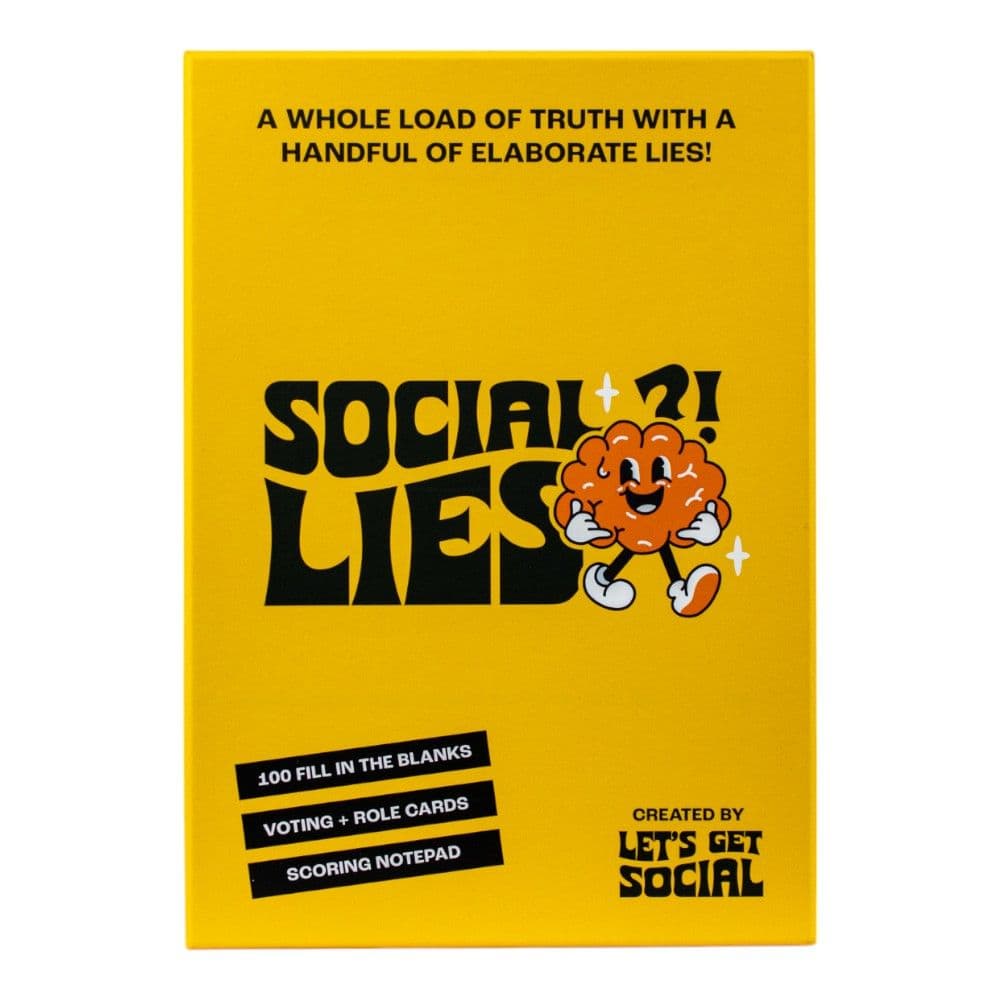 Social Lies Card Game  Main Image