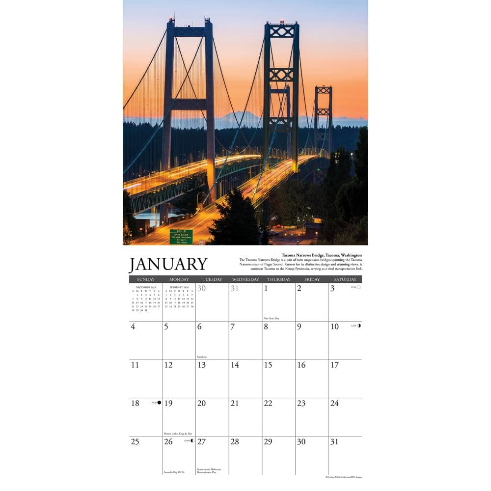 Pacific Northwest Travel and Events 2026 Wall Calendar Second Alternate Image