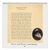 image Poets and Poetry 2026 Wall Calendar