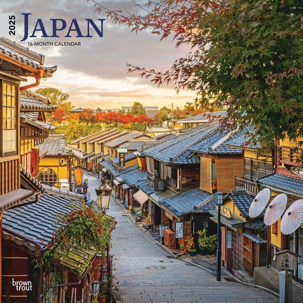 Japan 2025 Wall Calendar - Calendars.com