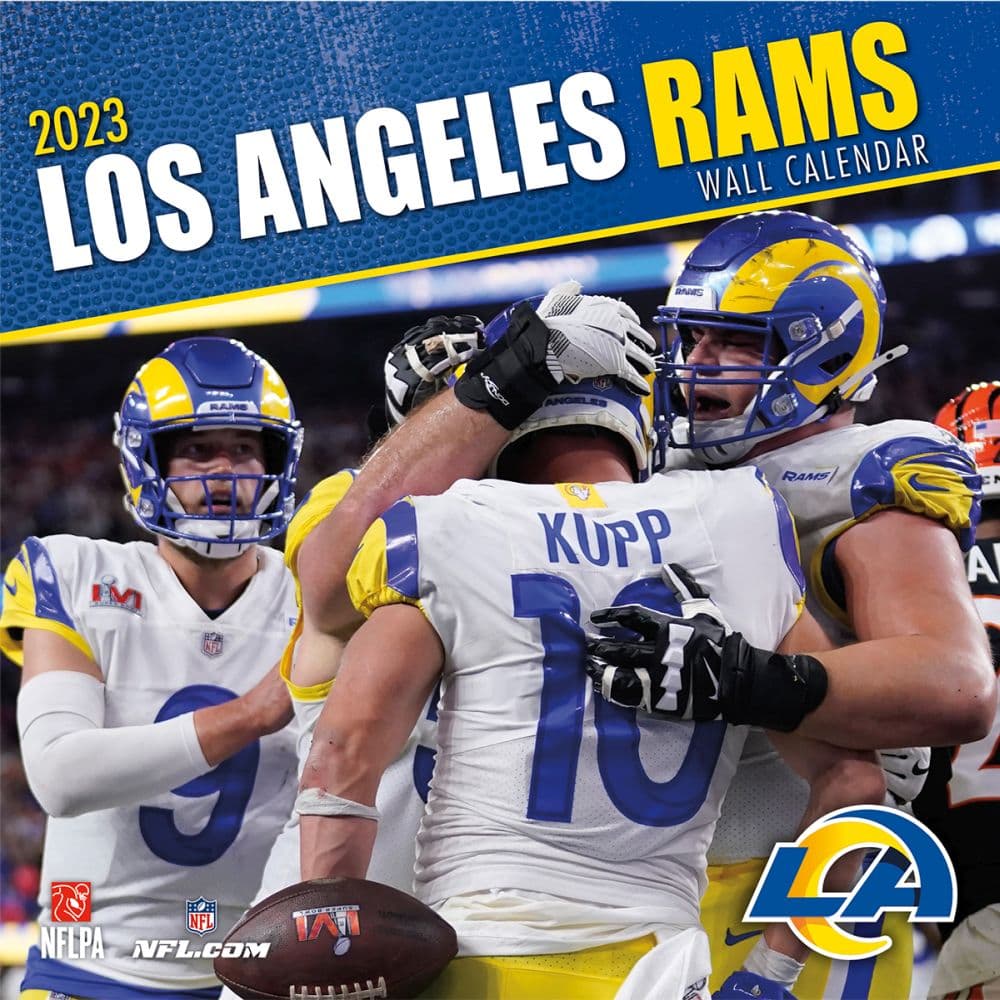 Turner Licensing NFL Los Angeles Rams 2023 Wall Calendar