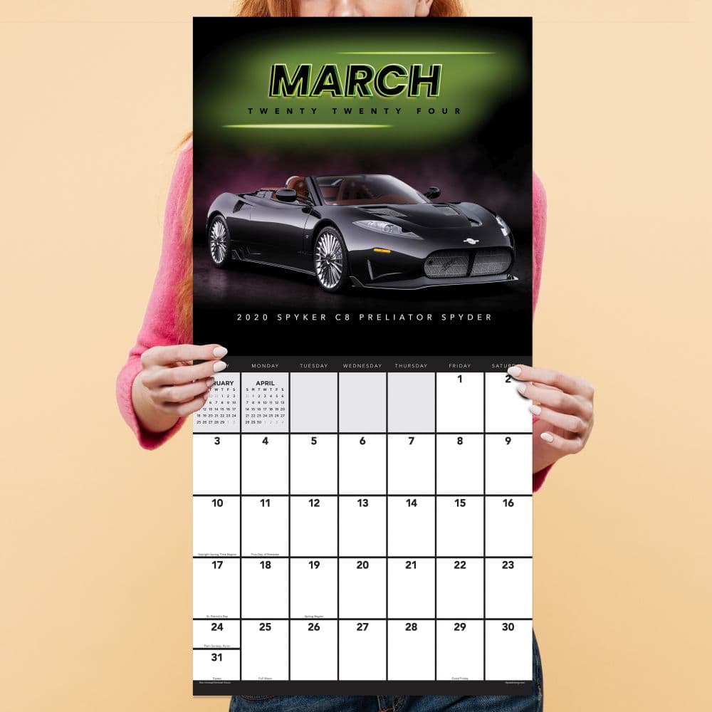 Dream Cars 2024 Wall Calendar Fourth Alternate Image width=&quot;1000&quot; height=&quot;1000&quot;