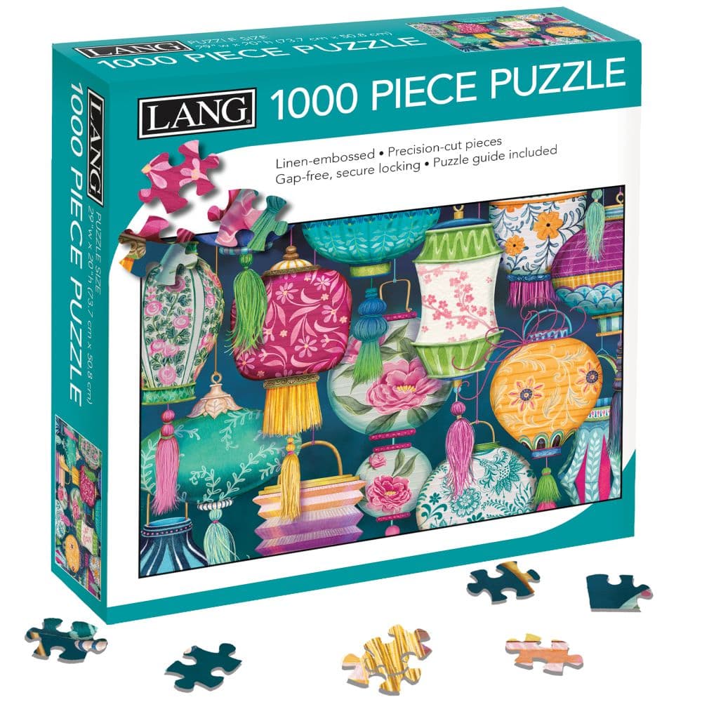 Twilight Lanterns 1000 Piece Puzzle Fifth Alternate Image