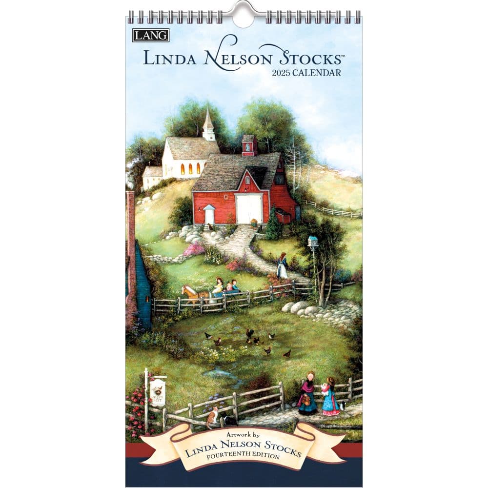 Linda Nelson Stocks 2025 Vertical Wall Calendar by Linda Nelson Stocks_Main Image