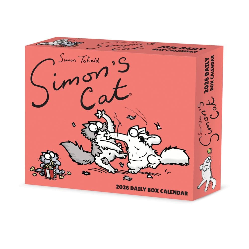 Simons Cat 2026 Desk Calendar Main Image