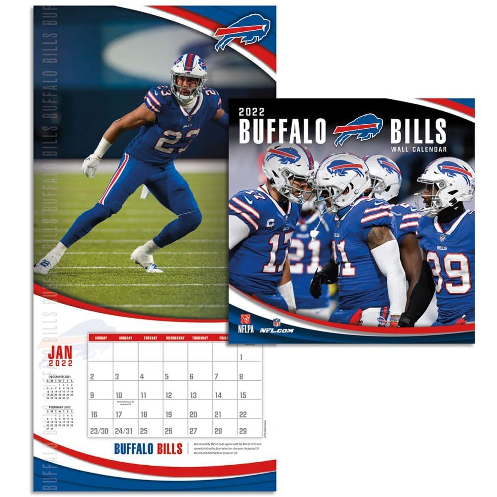 Nfl Buffalo Bills 2022 Mini Wall Calendar - Calendars.com