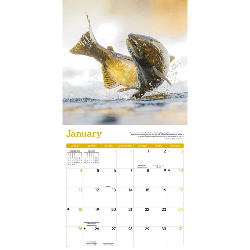Gone Fishing 2026 Wall Calendar Second Alternate Image