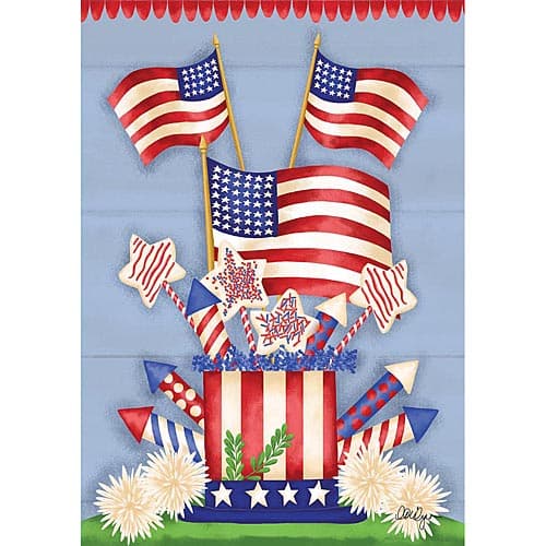 LoriLynn Simms American Made Large Garden Flag Main Image