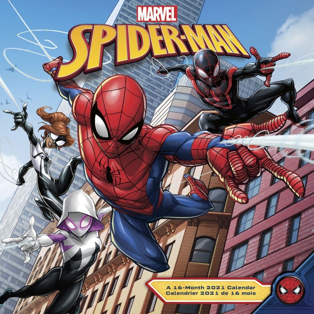 Calendrier 2023 Spiderman Spider-Man Wall Calendar - Calendars.com