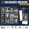 image MLB Milwaukee Brewers 2025 Wall Calendar First Alternate Image