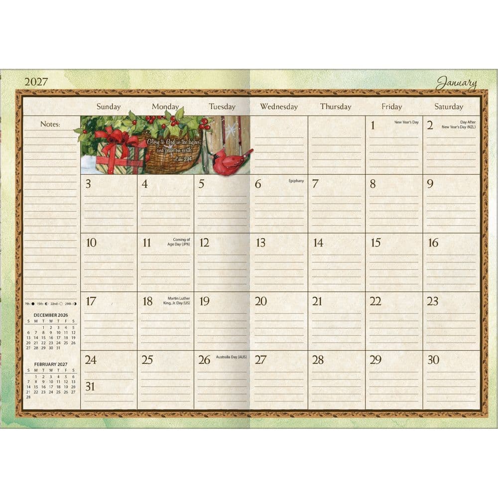 Bountiful Blessings 2027 Monthly Pocket Planner by Susan Winget Second Alternate Image