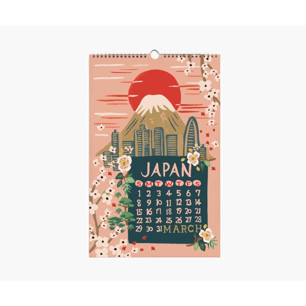 World Travel 2026 Wall Calendar Third Alternate Image