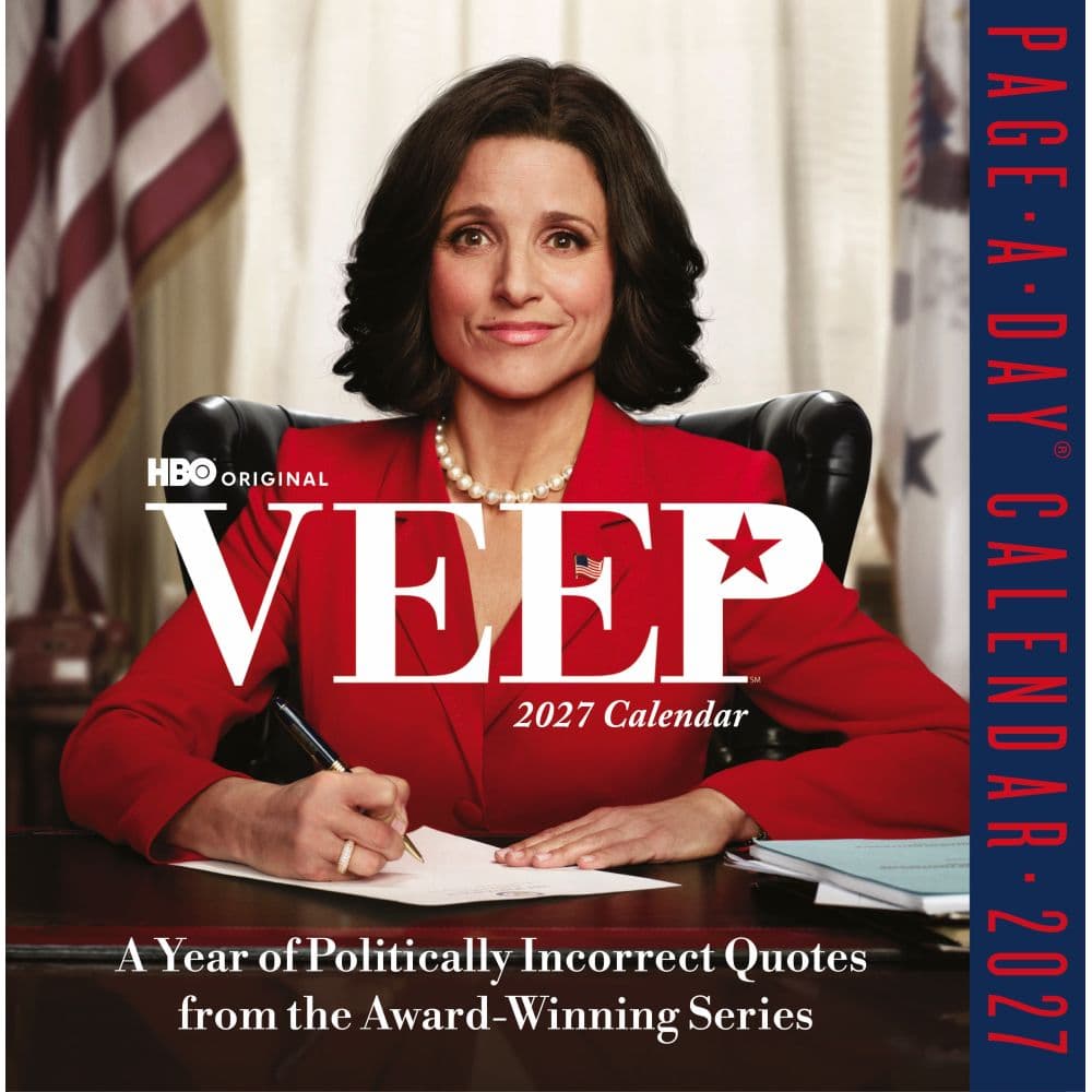 Veep 2027 Desk Calendar Fifth Alternate Image