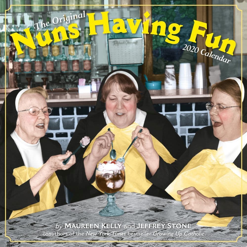 Nuns Having Fun Wall Calendar