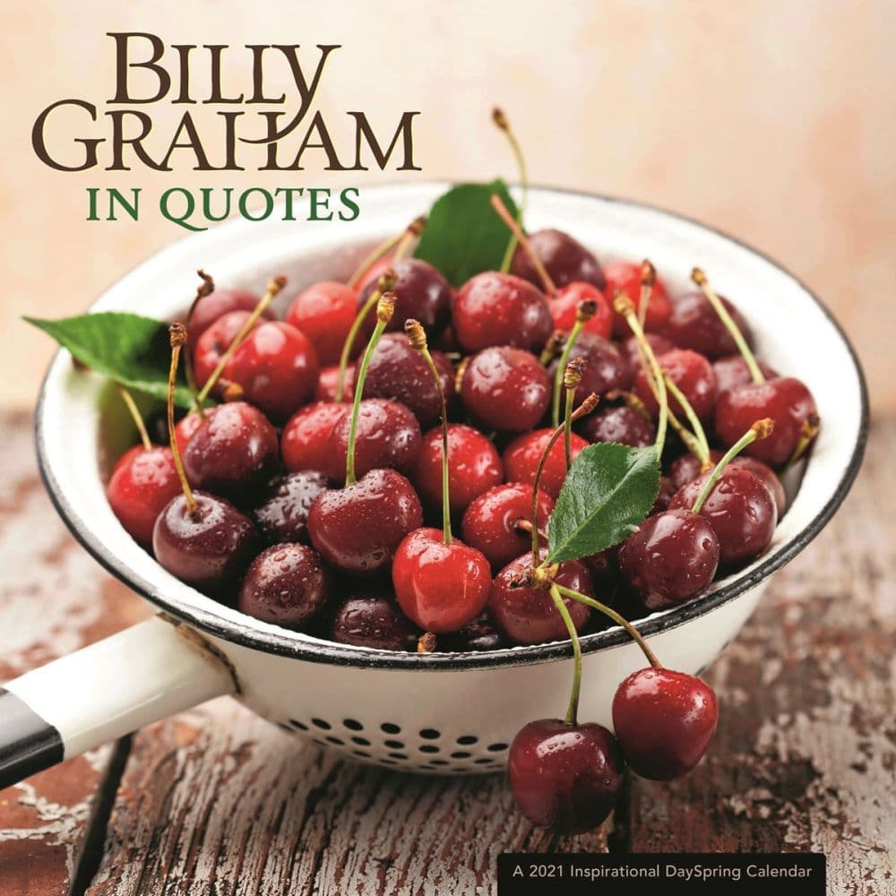 Billy Graham Wall Calendar